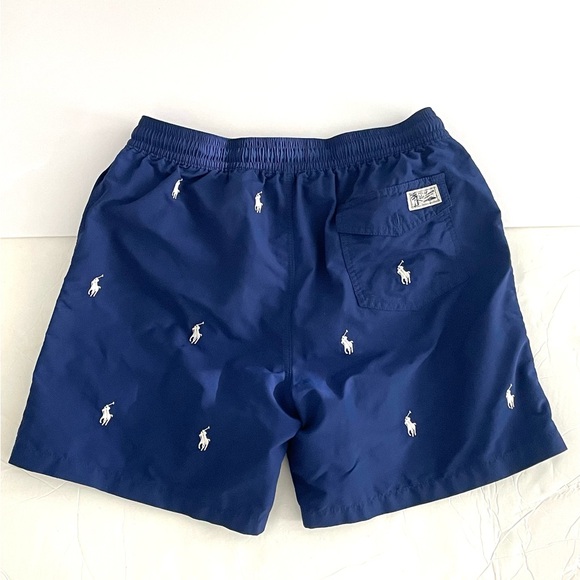 Polo by Ralph Lauren Men Swim Trunks M Medium - Picture 3 of 5
